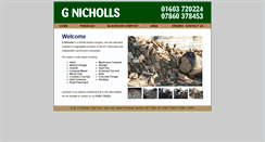 Desktop Screenshot of gnicholls-services.co.uk