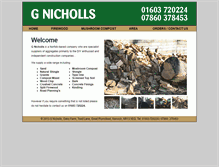 Tablet Screenshot of gnicholls-services.co.uk